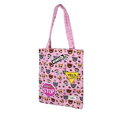 Feisty Pets Sir Growls-Bolsa de la Compra Shopping Bag, Multicolor, 33 x 40 cm