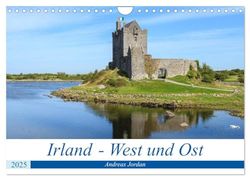 Irland - West und Ost (Wandkalender 2025 DIN A4 quer), CALVENDO Monatskalender: unterwegs an Irlands Küsten