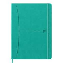 Agenda Oxford Signature civile settimanale, 21 x 27 cm, anno 2024, turchese francese