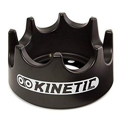 Kinetic Turn Table Riser Ring Front Wheel Stand - Black