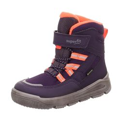 Superfit Mars varm gefütterte Gore-Tex snöstövel, Lila/Orange 8500, 6 UK barn, Lila Orange 8500, 6 UK Child Wide