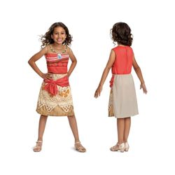 DISGUISE Déguisement Classique Moana (116 cm) (140289L), Multicolore, 60 cm