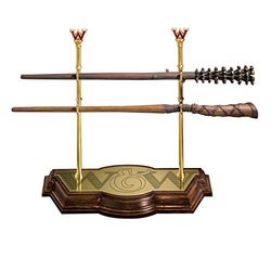The Noble Collection Colección de varitas Weasley de Harry Potter con Soporte de exhibición, varitas de Resina de Fred & George Weasley de 17 Pulgadas - Juego de película con Licencia Oficial