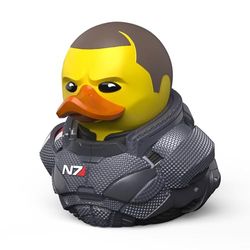 TUBBZ First Edition Commander Shepard Collectible Vinyl Rubber Duck Figuur - Officiële Mass Effect Merchandise - Sci-Fi TV, films en videogames