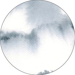 Bonateks, Round Digital Printed Mouse Pad, Non-Slip Base, for Office and Home, Diameter:22cm