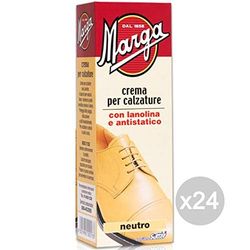 Marga Set 24 Tippy Neutral Gloss Cream Tube 50 ml for Shoes and Shoes, Multicoloured, One Size