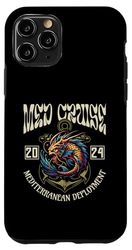Med Cruise 2024 for Mediterranean Deployment 2024 Sailor Case for iPhone 11 Pro