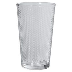 DRW Set de 6 Vasos de Cristal de 350ml Transparentes. Medidas: Medidas: 350 ml