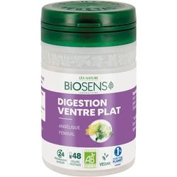 BIOSENS Gélule Végétale Digestion Ventre Plat Angélique Fenouil 19 g