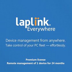 Laplink Everywhere - Cloud RMM para Windows - 1 dispositivo por 24 meses | Premium | 1 Dispositivo | Código de activación PC enviado por email
