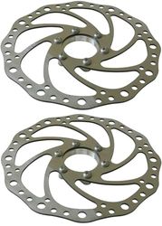 cyclingcolors 2x dischi freni 160mm 6 fori bici bicicletta MTB rotori