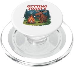 Camping Moose, Ponerse Toasty PopSockets PopGrip para MagSafe