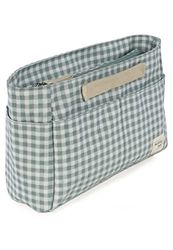 Walking Mum. I Love Vichy Baby Toiletry Bag, Small Organiser Bag for Baby Grooming and Hygiene Accessories, Practical and Comfortable to Carry, Green, 26 x 16 x 12 cm.