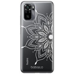 ERT GROUP mobiltelefonfodral för Xiaomi REDMI NOTE 10/ 10S originalt och officiellt licensierat Babaco mönster Mandalas 004 optimalt anpassad till formen på mobiltelefonen, gedeeltelijk transparant