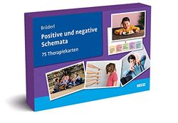 Positive und negative Schemata: 75 Therapiekarten. Kartenset mit 75 Karten in stabiler Box, mit 32-seitigem Booklet. Kartenformat 16,5 x 24 cm.