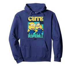 Minions Despicable Me 4 Cute and Despicable Felpa con Cappuccio