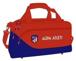 Safta, Atlético de Madrid sporttas, 500 x 250 x 250 mm, uniseks, kinderen, rood en marineblauw, standaard, rood en marineblauw, Standaard