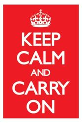 Empire 327826 Fun - Keep Calm - Red - Poster Poster Poster Print - 61 x 91,5 cm