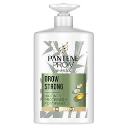 Pantene Shampoing Biotine et Bambou, Grow Strong, Aide Á Réduire La Chute De Cheveux, 1000 ml
