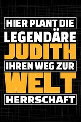 Judith: Personalisierter Kalender & Planer 2024 / Vorname Judith / 156 Seiten / Softcover / A5