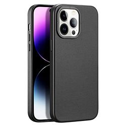 Magnetic for iPhone 14 Pro Max Case [Compatible avec MagSafe] Coque de Protection en Silicone Liquide résistante aux Chocs avec Doublure en Microfibre Douce avec iPhone 14 Pro Max (6,7")