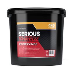 The Bulk Protein Company – Serious Shredz – Diet Whey Protein Powder – Contains L-Carnitine L-Tartrate and Green Tea Extract – Supports Lean Muscle Growth – 4kg (Salted Caramel), 133 Servings