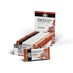 Science in Sport GO Energy Bakes, 30 g Carbs, High Carb Soft-Filled Baked Energy Snack, Tiramisu Flavour, 12 Bars