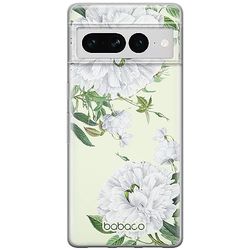 Babaco ERT GROUP mobile phone case for Google PIXEL 7 PRO original and officially Licensed pattern Flowers 047 optimally adapted to the shape of the mobile phone, case made of TPU