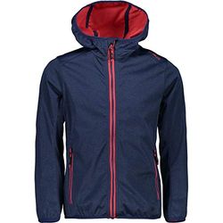 CMP 39A5115M, Giacca Bambina, Blu (Marine Melange/Corallo), 98