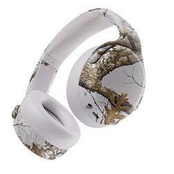 Skullcandy Crusher ANC 2 Cuffie Wireless Over-Ear con Cancellazione del Rumore, Sensory Bass, Skull-iQ Microfono, 50 Ore di Autonomia, Compatibili con Alexa, Connessione Bluetooth, REALTREE EDGE WHITE