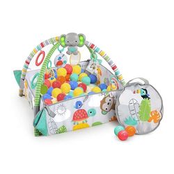 Bright Starts 12624, 5-in-1 Your Way Ball Play Activity Gym & Ball Pit - Volledig Tropisch,Meerkleurig