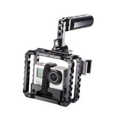 Walimex Pro Aptaris Cage Action Set voor GoPro Hero 2/3/3+ incl. handgreep, caseless mount en camerakooi