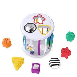 Baby Einstein Zen & Cal's Playground, Juego sensorial de ordenar y descubrir formas para bebés y niños pequeños, sin BPA, 6 meses o más