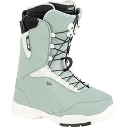 Nitro Damsnowboards Scala TLS '23 All Mountain Freeride Freestyle snabblåssystem båt snowboardbåt, Ice-White, MP 27,0 // EU 41 1/3 // US 9,5