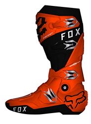 Fox Racing Unisex Instinct Motocrossstövlar, Flo Orange, 11
