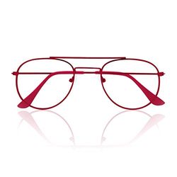 Prontoleggo Occhiali da Lettura Aviator Rosso +1,50