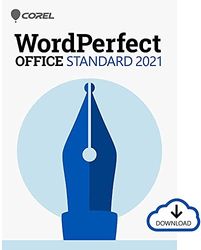 Corel WordPerfect Oficina Estándar | Paquete Office de procesador de textos, hojas de cálculo y software de presentación | PC | Código de activación PC enviado por email