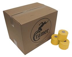 Cramer Lot de 48 Rouleaux de Ruban adhésif pré-Enveloppant pour Bande athlétique, élastique à Cheveux, Bandeau, Soutien rotulien, Fournitures de Ruban athlétique, 7 cm x 27,4 m