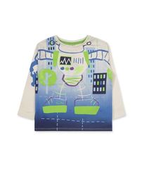 Tuc Tuc Camiseta Punto de niño Color Gris colección Robot Maker