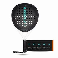 ORVEN Tonga V1 Raquette de Padel de Puissance 100% fabriquée en Espagne Puissance 100% contrôle 85% pour Joueurs avancés et Professionnels avec étui Inclus
