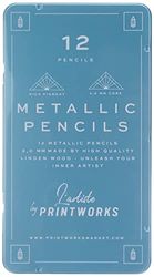 Printworks 12 lápices de colores 12 - Metallic