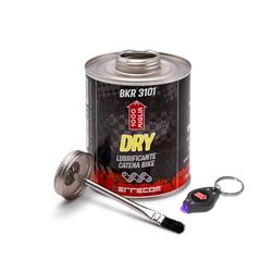 1000 Miglia BKR 3101 Dry Lube Bike Chain, for Dry and Dusty Weather Conditions, All-In-One Can, Brush included – 900 ml