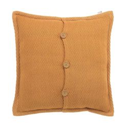Alexandra House Living Funda de cojín Mostaza 50 x 50 cm