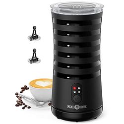 PARIS RHÔNE Milk Frother, 4-in-1 Automatic Coffee Frother, 240ml, 400w, Non-Slip Stylish, Hot & Cold Electric Milk Warmer with Temperature Control, Auto Shut-Off for Coffee, Latte, Cappuccino