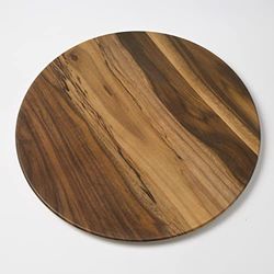 American Metalcraft AWM21 Melamine Serving Board, Round, Small, Acacia Wood