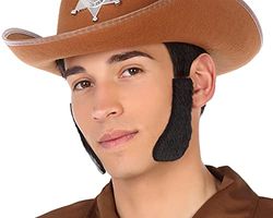 ATOSA moustache patte western