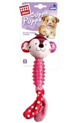 GiGwi Suppa Puppa - Juguete para Cachorros y Perros pequeños, Color Rosa