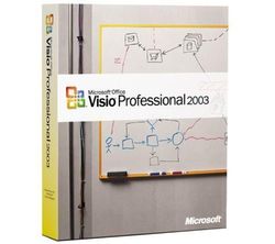 Microsoft VISIO PRO 2003 WIN32 ENGLISH VPUP CD-ROM