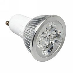 Electraline 63249 Faretto a LED a Risparmio energetico 7W=40W, Attacco GU10, Luce Fredda 500 Lumen