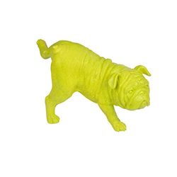 Homea Jardin 5DEJ1136BC figuur hond tijdens het pipipiën, van kunsthars, 12,5 x 14 x 23,5 cm Hond 12,5 x 14 x 23,5 cm anijsgroen